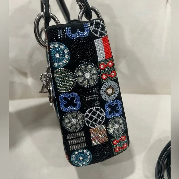🔥🔥Christian Dior Beaded Lady Dior Bag - Picture 6 of 8